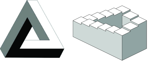 Эшер лестница Пенроуза