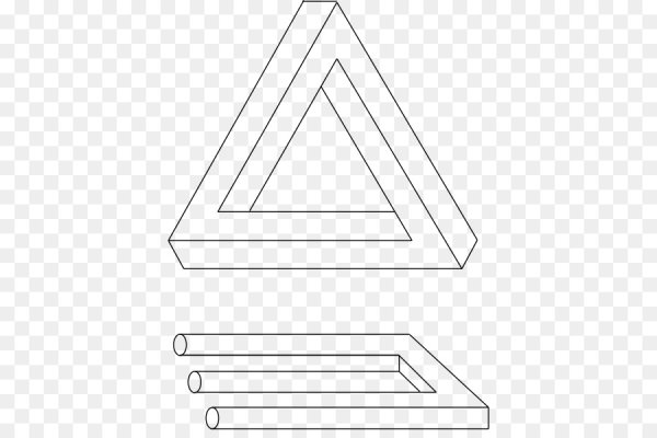 Иллюзия треугольник Пенроуза