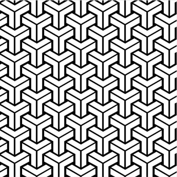 Повторяющийся геометрический узор