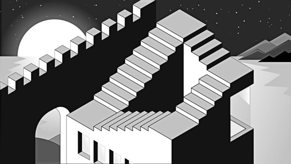 Бесконечная лестница Эшера