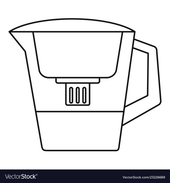 Фильтр кувшин иконка