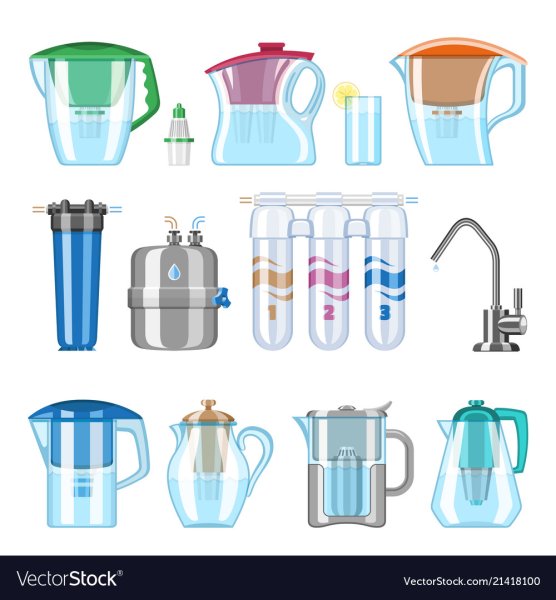 Фильтр для воды вектор