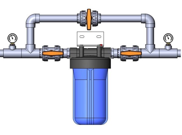 Колба механической очистки ECOSOFT bb10 1"