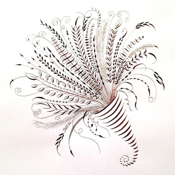 Флориши каллиграфия