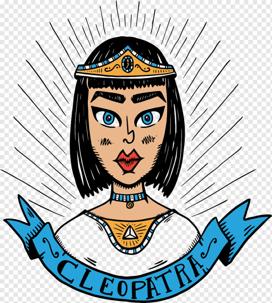 Древний Египет живопись Клеопатра