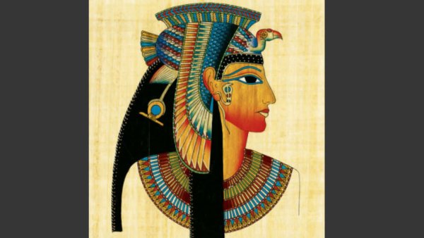 Королева Египта нарисова