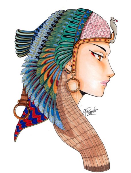 Богиня Египта Нефертити