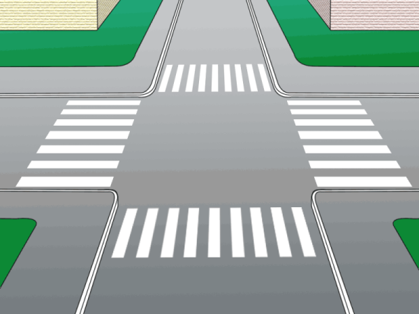 Перекресток ПДД для детей