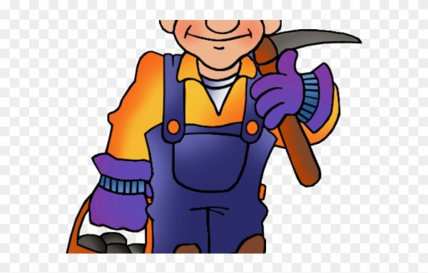 Крот с лопатой