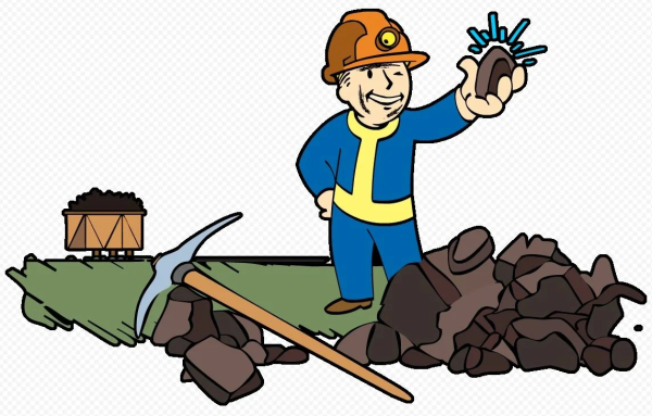 Человек с киркой