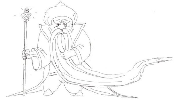 Людмила у Черномора