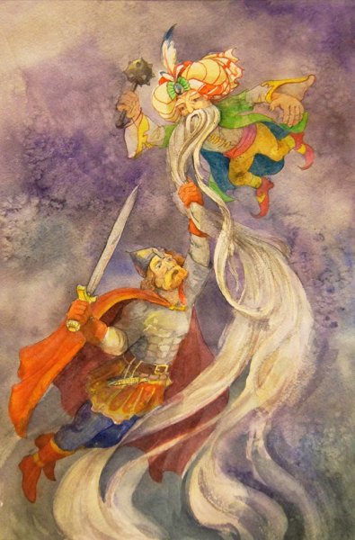 Черномор Пушкин Руслан и Людмила