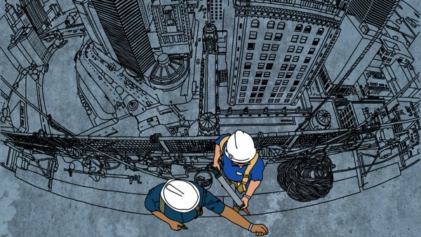 Стройка карандашом