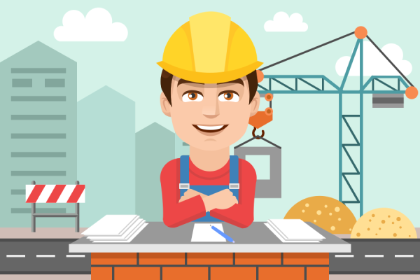 Персонаж стройка