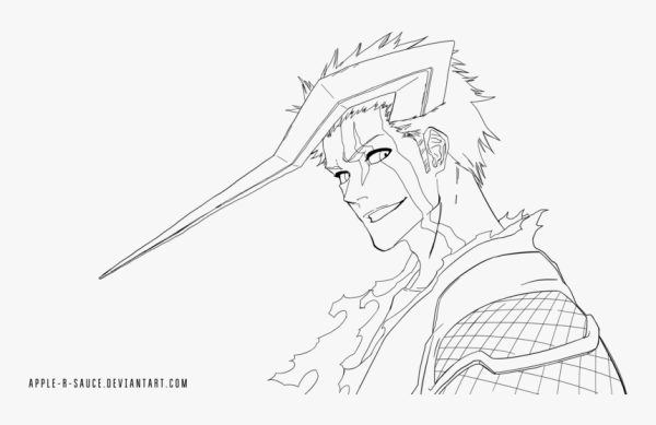 Блич Ичиго рисунок