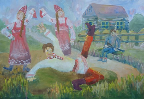 Камаринская иллюстрация