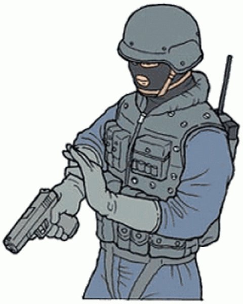 Рисование спецназа
