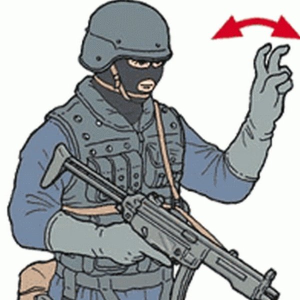 Три спецназовца арт