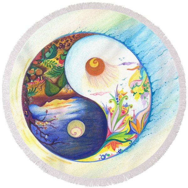 Мандала Инь Ян Гармония