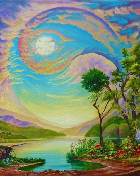 В гармонии с природой рисунки