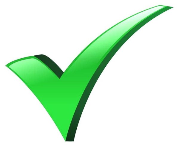 Галочка символ