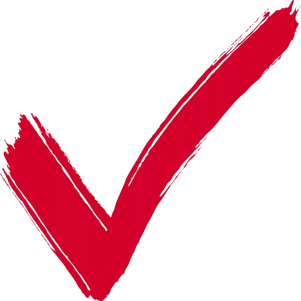 Красная галочка