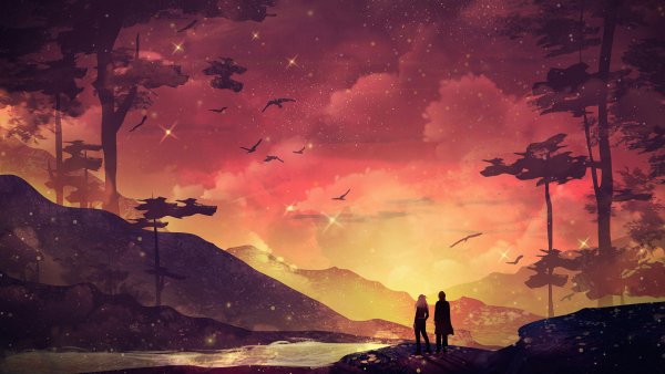 Атмосферные обои