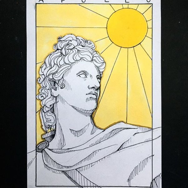 Аполлон Бельведерский голова