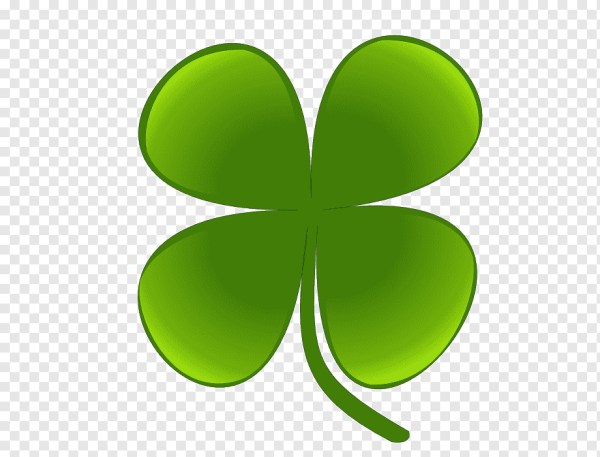 Прозрачный четырёхлистный Клевер