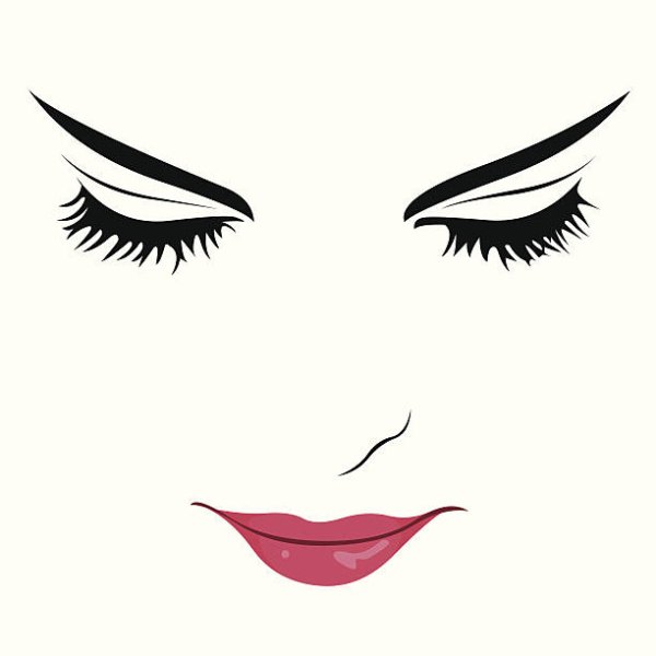 Брови силуэт