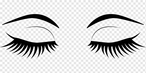 Ресницы силуэт