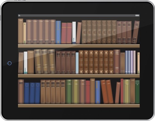 Книжный полка электронный