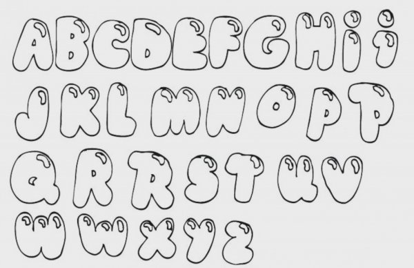 Шрифты для рисования