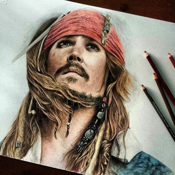 Джонни Депп 2020 Джек Воробей