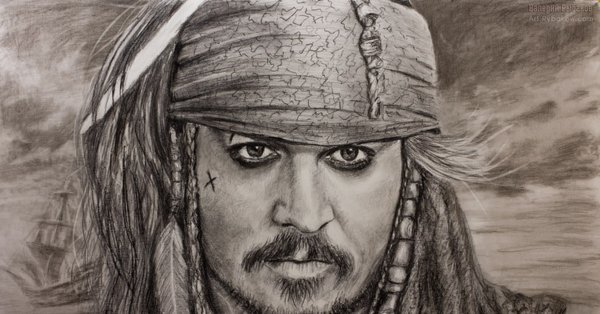 Джонни Депп его рисунки