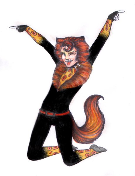 Мюзикл кошки арт Джемима