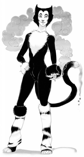 Рисунок к мюзиклу "кошки"э. л.Уэббера.