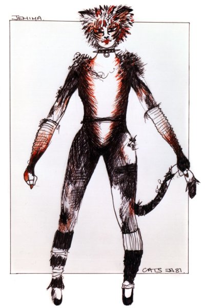 Иллюстрация к мюзиклу кошки