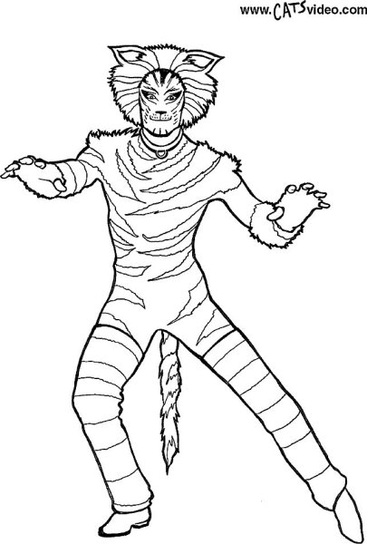 Герои мюзикла кошки