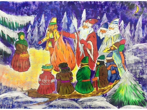 12 Месяцев сказка