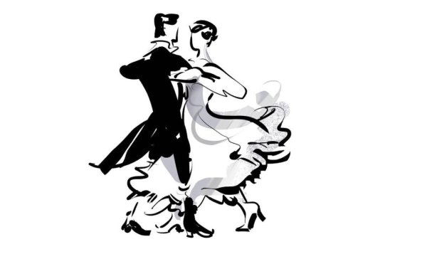 Танцующая пара вальс