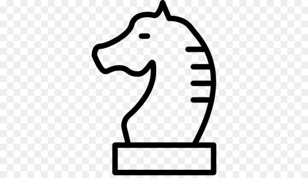 Шахматный конь для детей