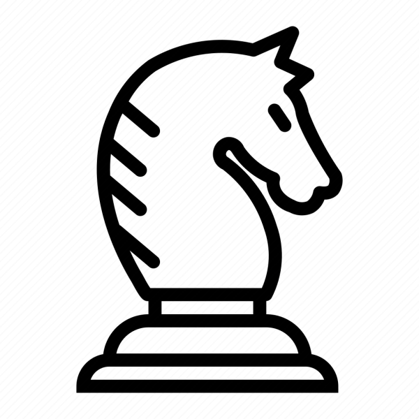 Шахматная фигура конь