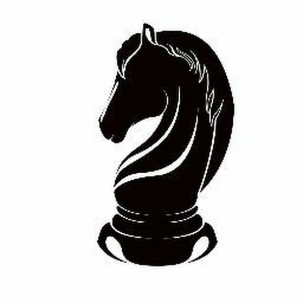 Веселый шахматный конь