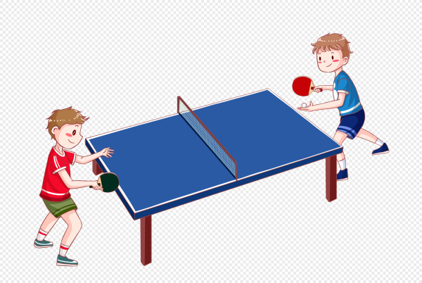 Настольный теннис макет