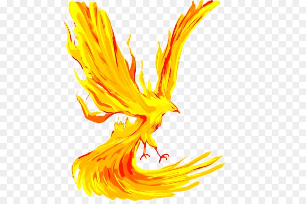 Феникс для рисования