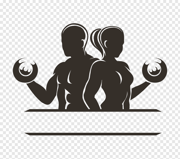 Значок тренажерный зал