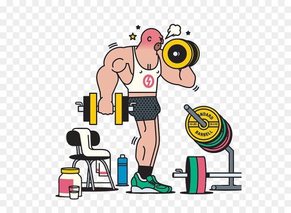 Спортзал мультяшный