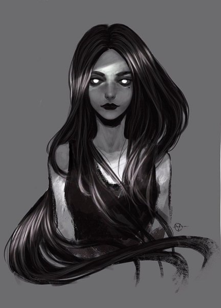 Персонажи с черными волосами