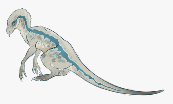 Арты Велоцираптора Блю